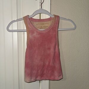 Skatie pink Tie-Dye Tank Top